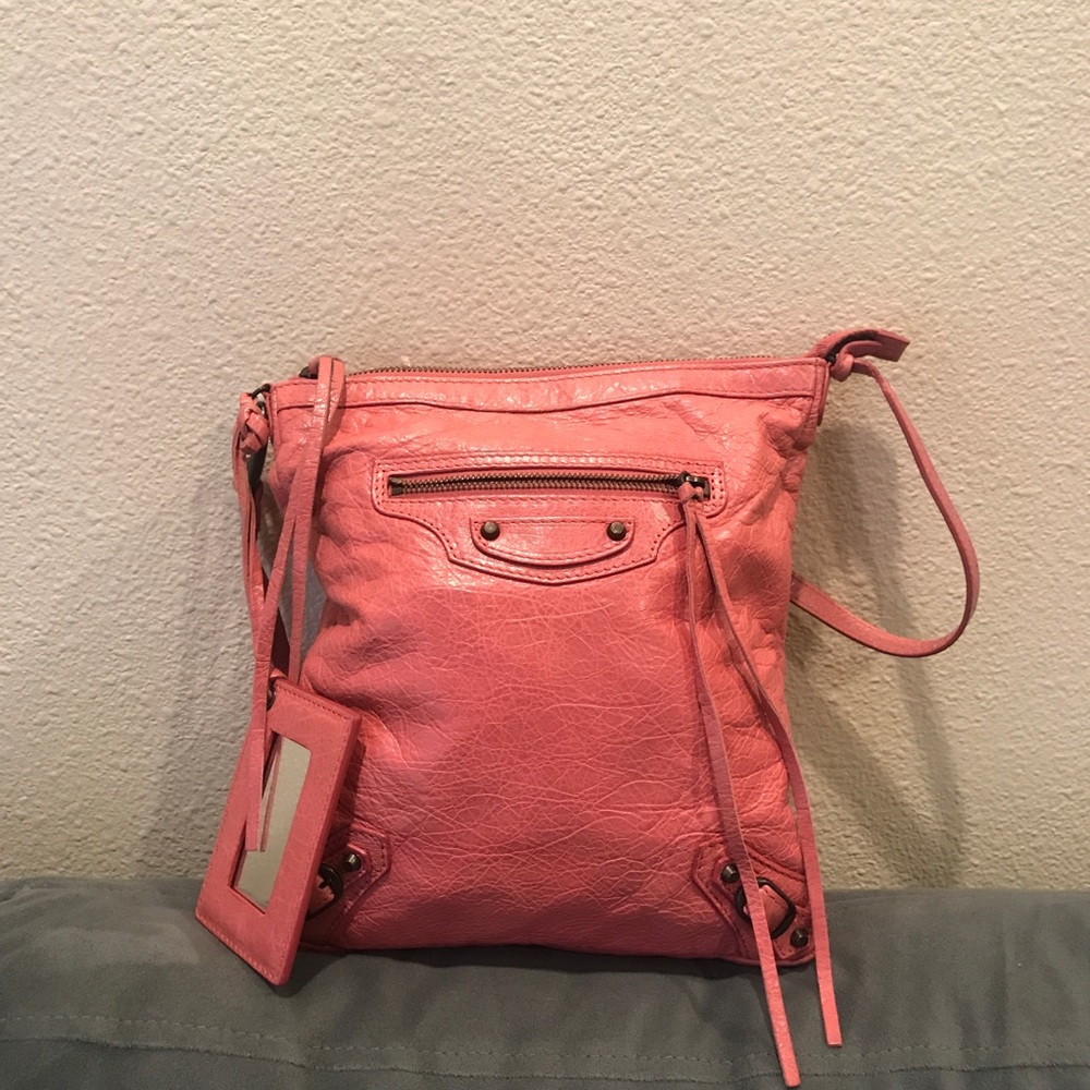 Balenciaga classic flat crossbody bag